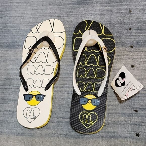 NWT Harajuku Lovers Rad Flip Flops various sizes - Picture 1 of 4